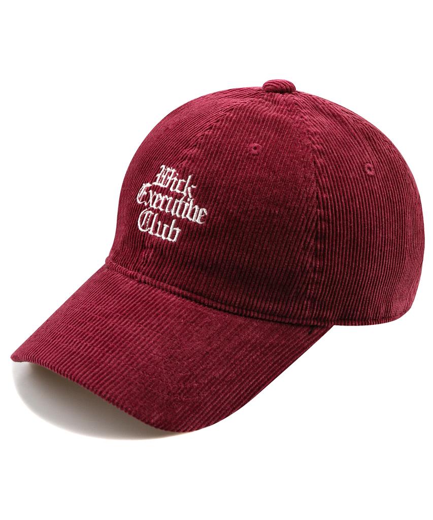 Wig Executive Classic Corduroy Ball Cap - Burgundy