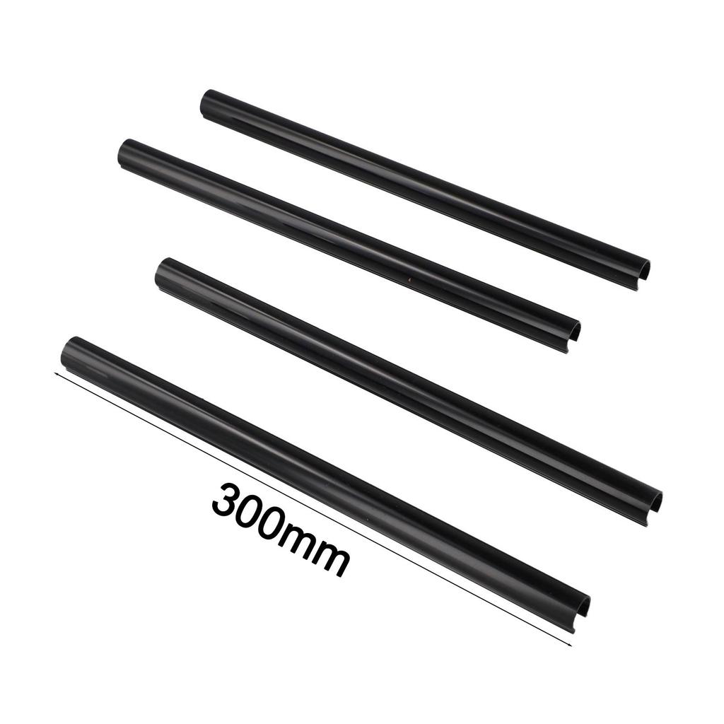 4pcs Radiator Pipe Covers 15*200mm 300mm 500mm Radiator Pipe Covers Black White