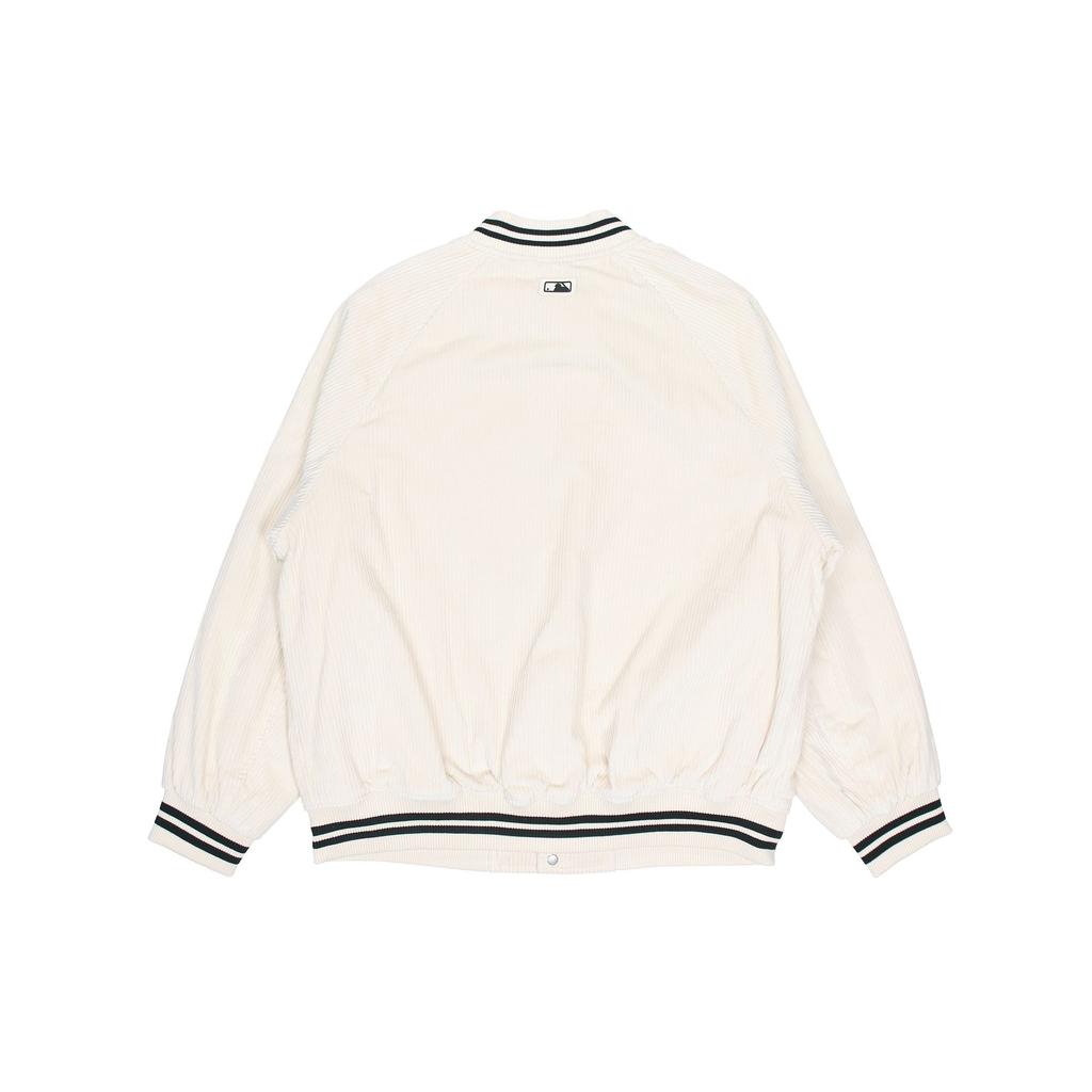 MLB Baseball Jacket Unisex Cream 3AJP02016-50CRS