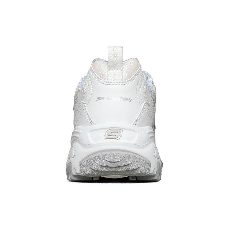 Skechers D'Lites 1.0 Low Top Running Shoes White/Multi Women's 149253-WMLT