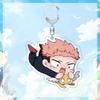 Anime Geto Suguru Ryomen Sukuna Fushiguro Toji Nanami Kento Okkotsu Yuta Inumaki Toge Acrylic Keychains Pendants Figure Toy Gift