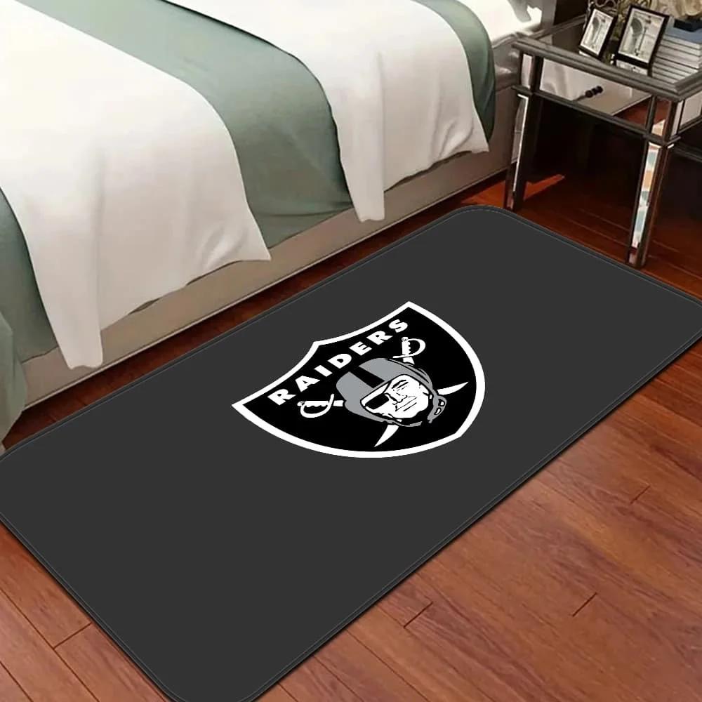 R-Raiders Rugby Decor Carpet for Living Room Bedroom Leisure Area Anti-slip Floor Mats Bedside Soft Rugs Doormat Welcome Rug