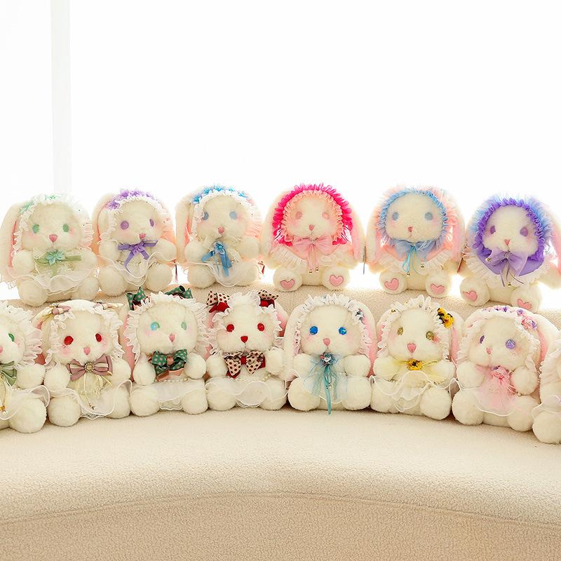 New Lolita Rabbit Doll Plush Toy Children's Doll Year of the Rabbit Mascot Doll Birthday Gift