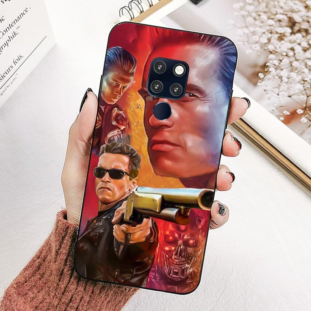 

Arnold Schwarzenegger Terminator Phone Case For Huawei Mate 10 20 30 40 50 Lite Pro Nova 3 3i 5 6 SE 7 Pro 7SE Huawei Nova 3I