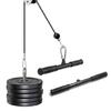 Resistance Band Rod Fitness Lat Pull Down Rod Cable Machine Attachment for Home Rowing Workout Fitness Equipment