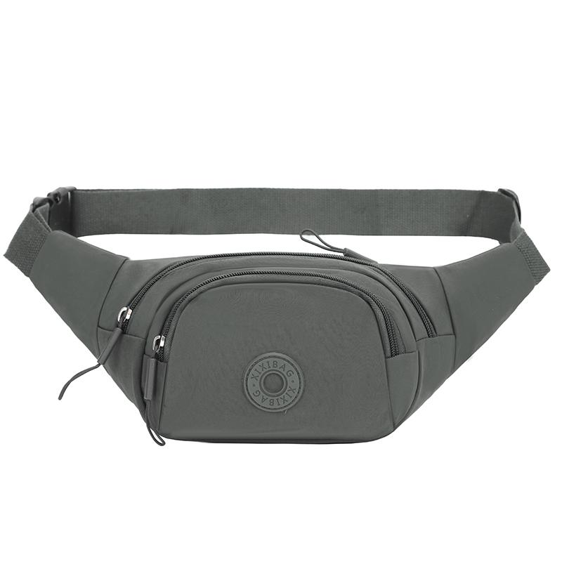 Lightweight Women's Outdoor Chest Bag – Rainproof Nylon Waist Pack for Hiking Running & Sports Use