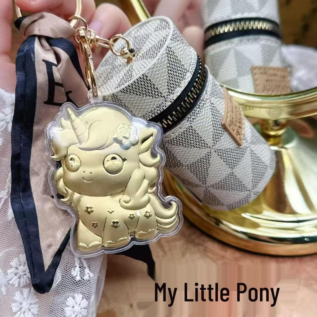 Aur Pur 999 Plic Roșu Norocos pentru Bani Breloc Auto & Pandantiv pentru Geantă Cadou