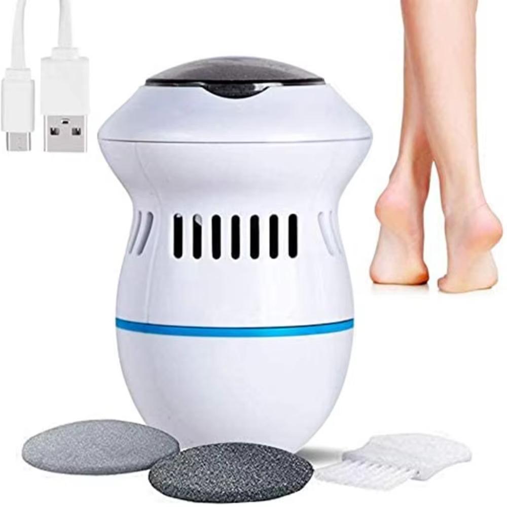2 Speed Adjustable Foot Grinder Automatic Vacuuming Foot Calluses Remover  Stockings