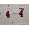 Mens Rugby Jersey Custom Embroidered Number 4 Training Uniform USA College Style Cotton Blend Sportswear