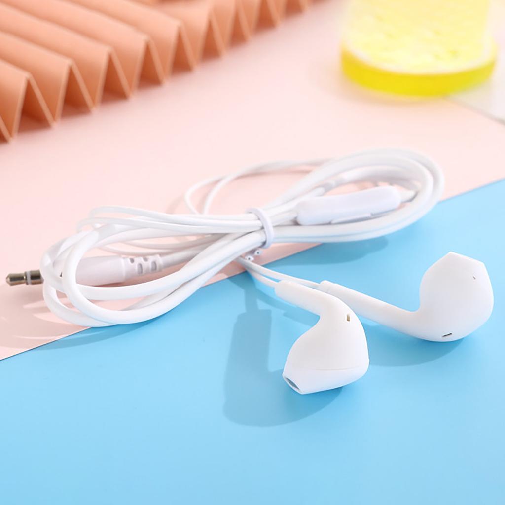 U19 Macaron Candy Series Stereo High Bass 3.5mm Headset With Microphone Earphone