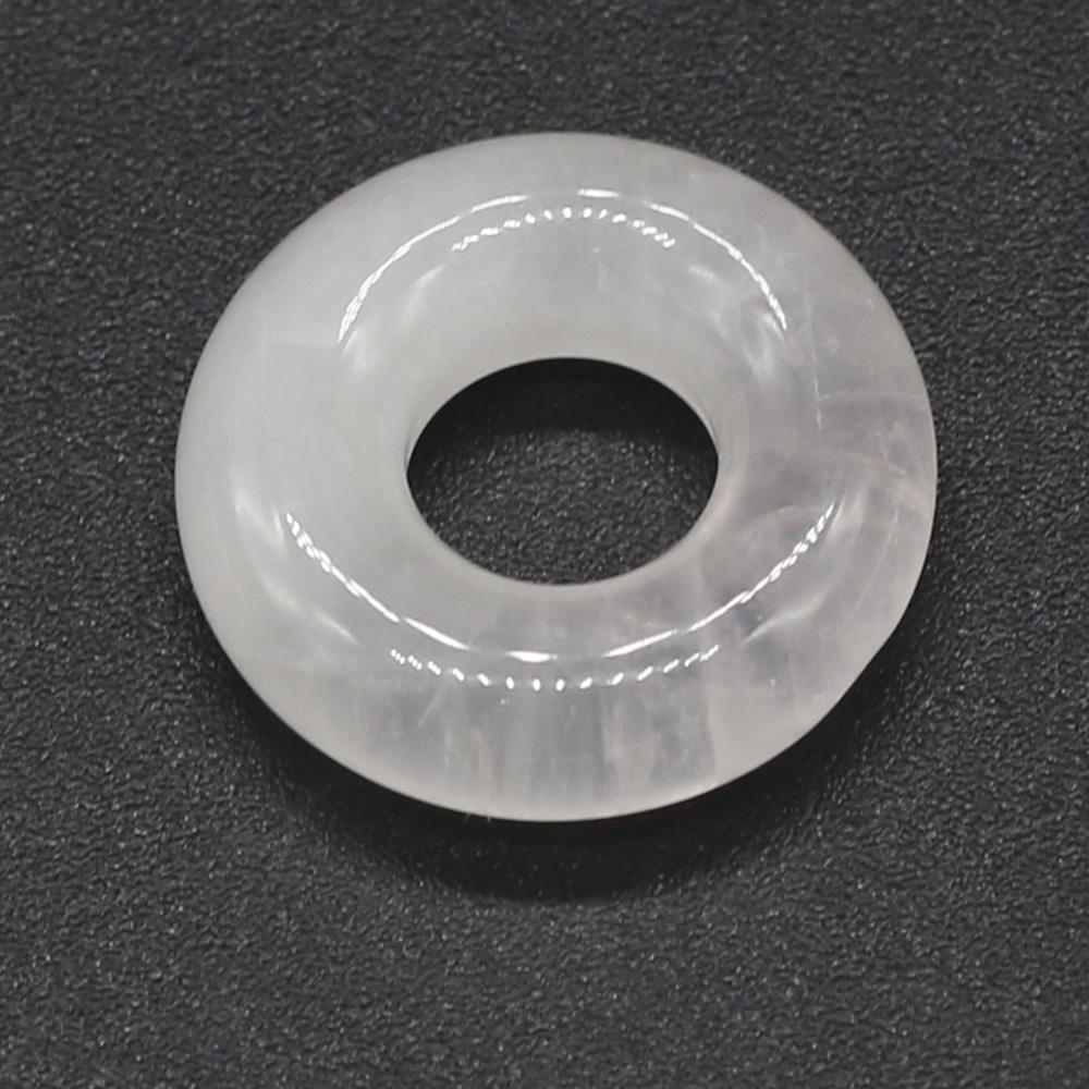 1ks korálky z přírodního kamene s velkým otvorem, reiki léčivý krystal křemen volné korálky pro výrobu šperků DIY náhrdelník klíčenka dekorativní doplňky 6×20 mm