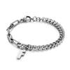 Original Letter Titanium Steel Stepping Bracelet