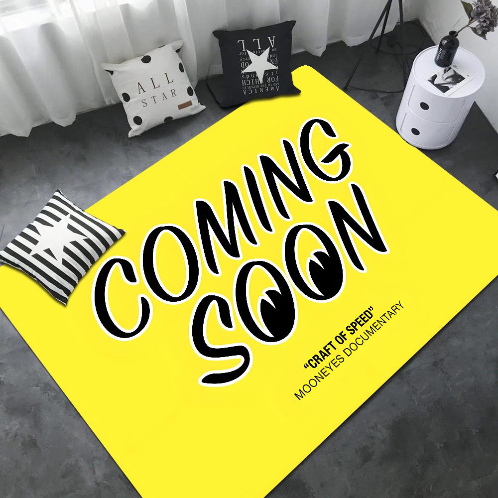 Mooneyes Door Mat Washable Non-Slip Living Room Sofa Chairs Area Mat Kitchen Welcome Doormat