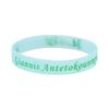 Douyin Popular NBA Star Signature Luminous Silicone Sports Bracelet/Wristband