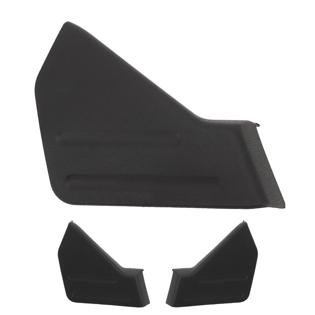 Seat Trim Cover Panel Scratch Resistant Strong Structure Black Textured Seat Housing Panel for Vehic