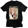 Demon Slayer Mitsuri Kanroji Love Hashira Anime Graphic Cotton T Shirt for Women 2026 Summer Casual Streetwear Black Tee