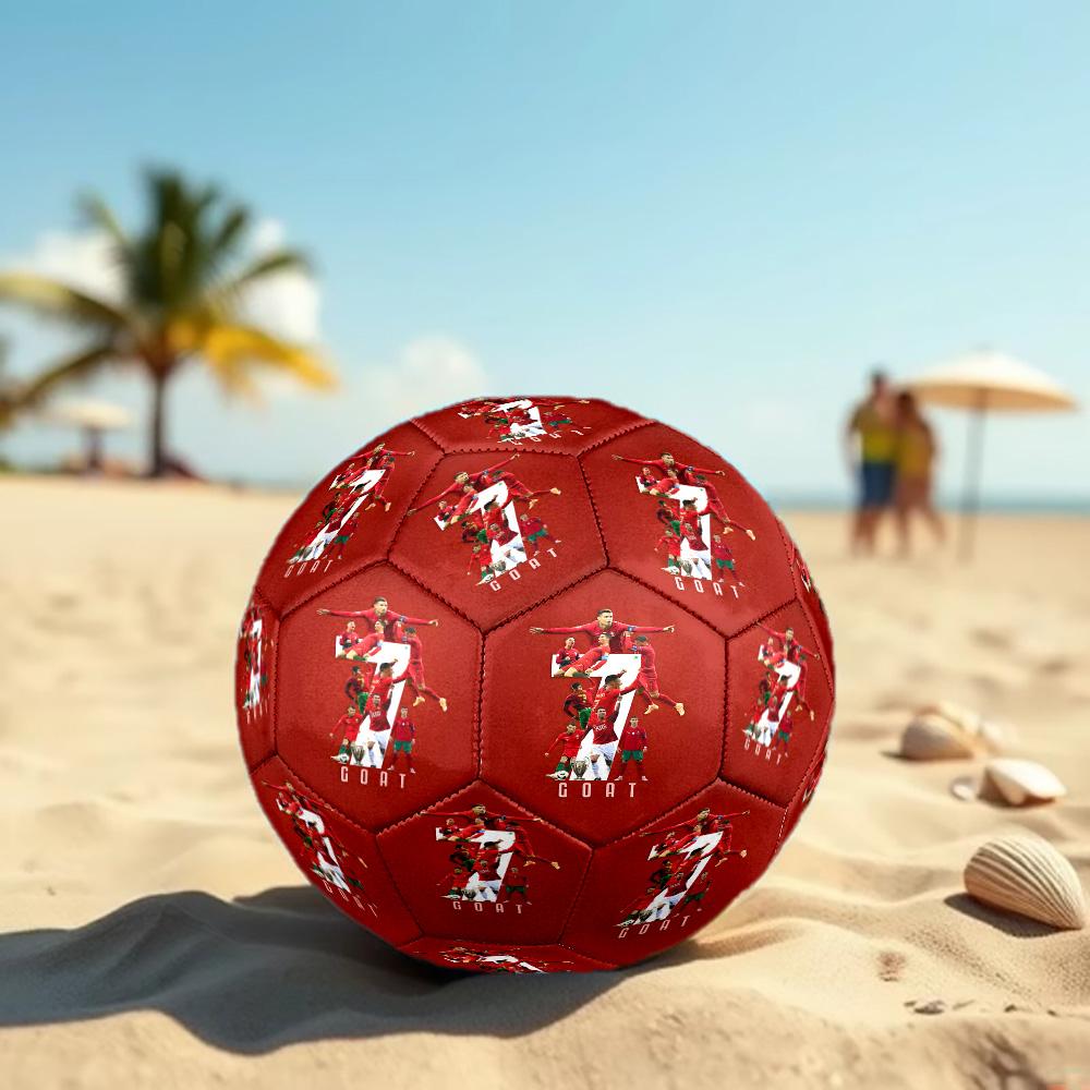 Portugiesische Fußballlegende Cr7 Größe 5 Fußball Maschinengenäht Outdoor Universell Fußball Fußballzubehör