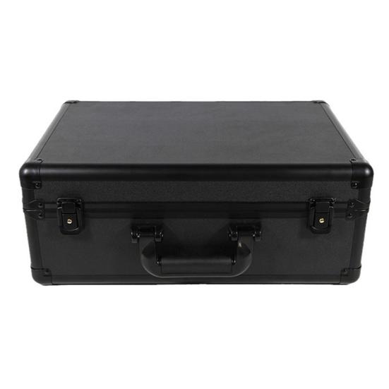 

Ящик для хранения градуированных карточек с замком на ключ, ударопрочный, устойчивый к ударам, держатель для градуированных спортивных карточек, чехол для переноски чёрный