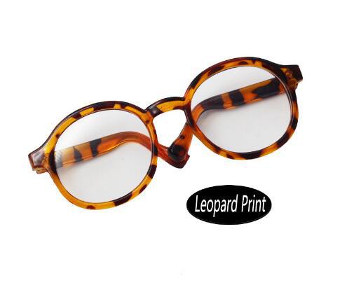 High Quality 6.5/9cm Transparent Plastic Glasses for 1/8 1/6 1/3 1/4 BJD for Labubu MSD SD Plush for EXO Doll Sun Glasses