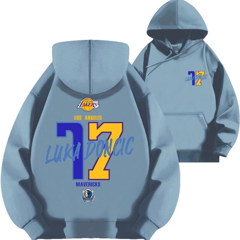 Luka Doncic #77 Lakers Mavericks Basketball Hoodie - 2025 Kollektion