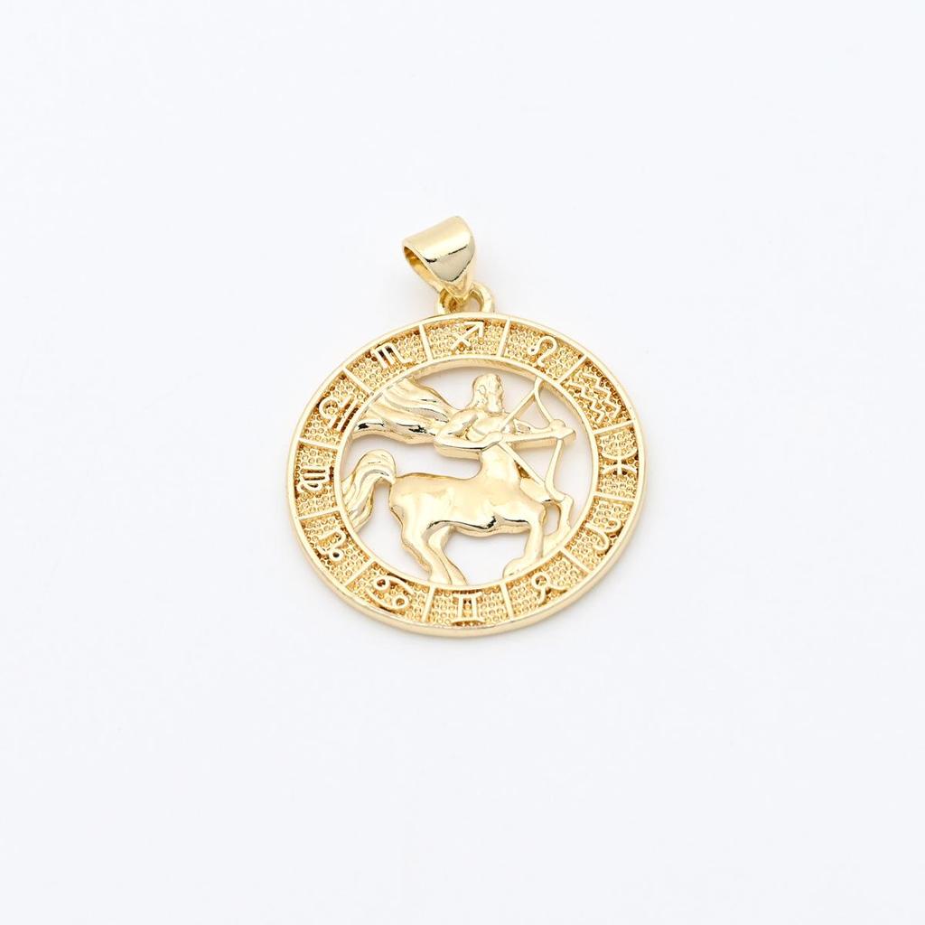 Zodiac Constellation Pendant Necklace for Men and Women - Elegant DIY Jewelry Accessory