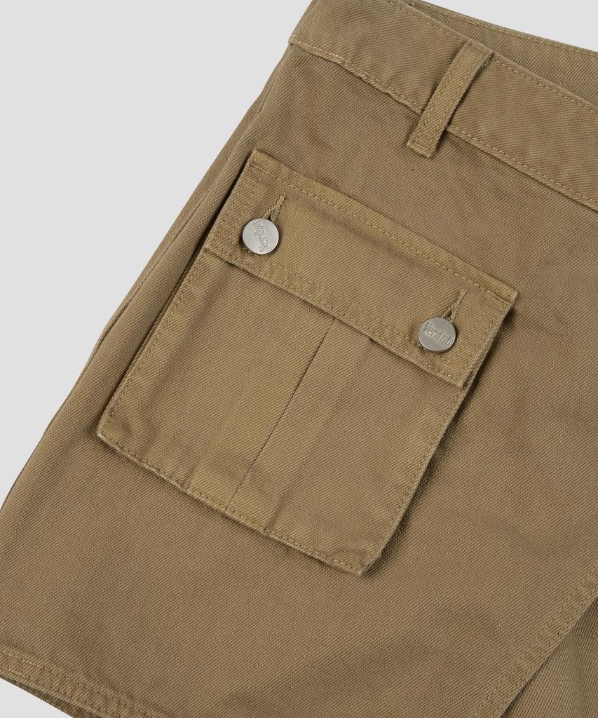 Beodeonteu Garment Dyed Multi-Pocket Layered Shorts [Beige]