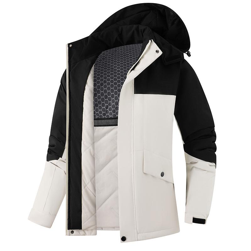 Outdoor Sports Graphene Stormtrooper Coat Men Woemn Autumn Winter Coat Men's New Couple Warm Windproof Waterproof Hooded Parkas