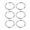 20Pcs Spring O Rings 1.69in Diameter 0.24in Thick Strong Copper Secure Closure Spring Buckles for Purse Bag Jewelry