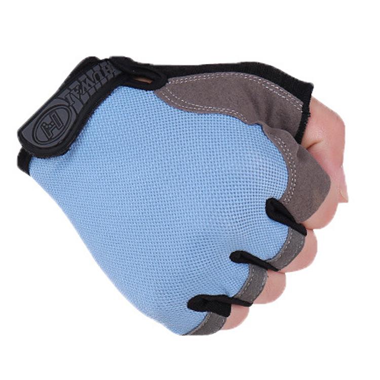 Summer Half finger Gloves for Men and Women Sun Protection  Non slip Breathable Mountaineering Outdoor Sports Fitness Bicycle Cycling Gloves