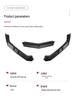 Chevrolet Corvette C8 Front Lip Splitter 2020-2024, Three-Section Design