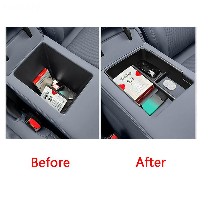 For Geely Galaxy L7 2024-2025 Central Control Console Glove Compartment Storage Box Automobile Modification Supplies