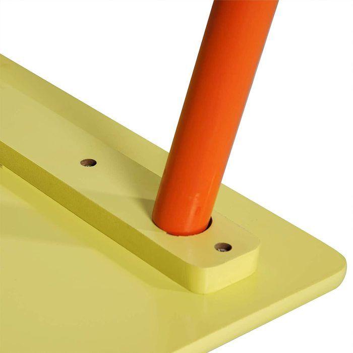 GINGER HOME Table et 2 Chaises Enfant – Ensemble en Bois, Design Safari – Jeu, Dessin, Repas, Apprentissage