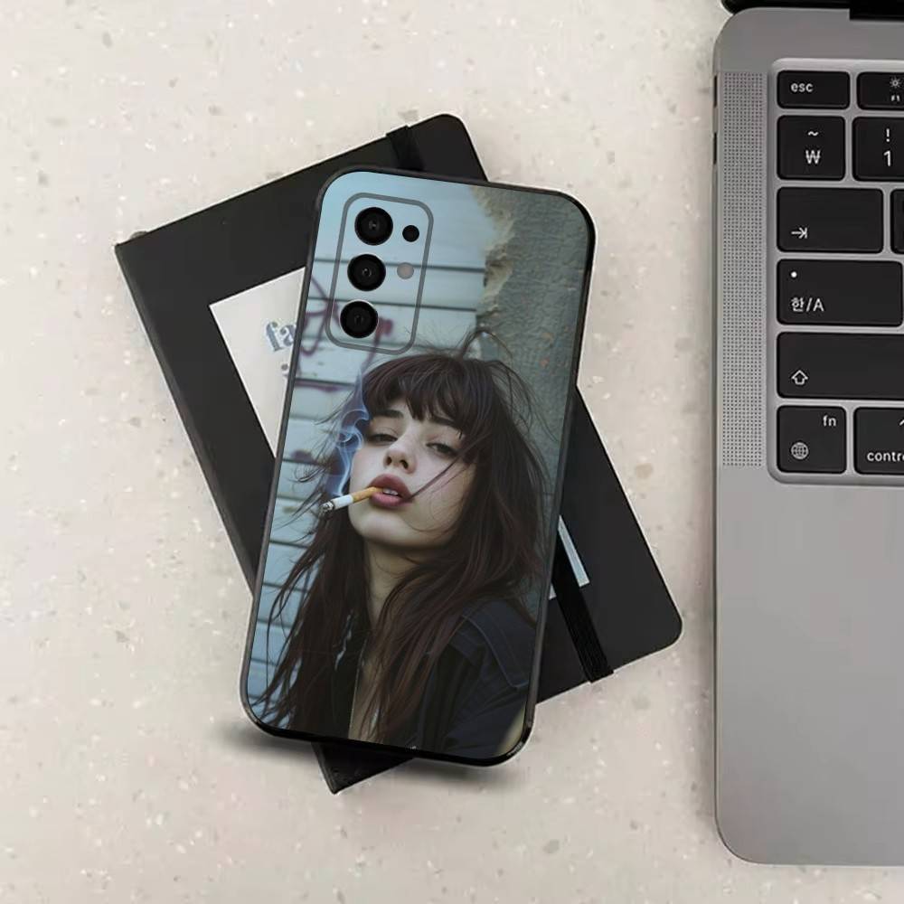 

Smoke Atmosphere Art Phone For Samsung Galaxy A53,31,52,72,41,22,73,32,71,Note,J7,8,9,5G Soft Black Silicone Case SamsungA22 4G