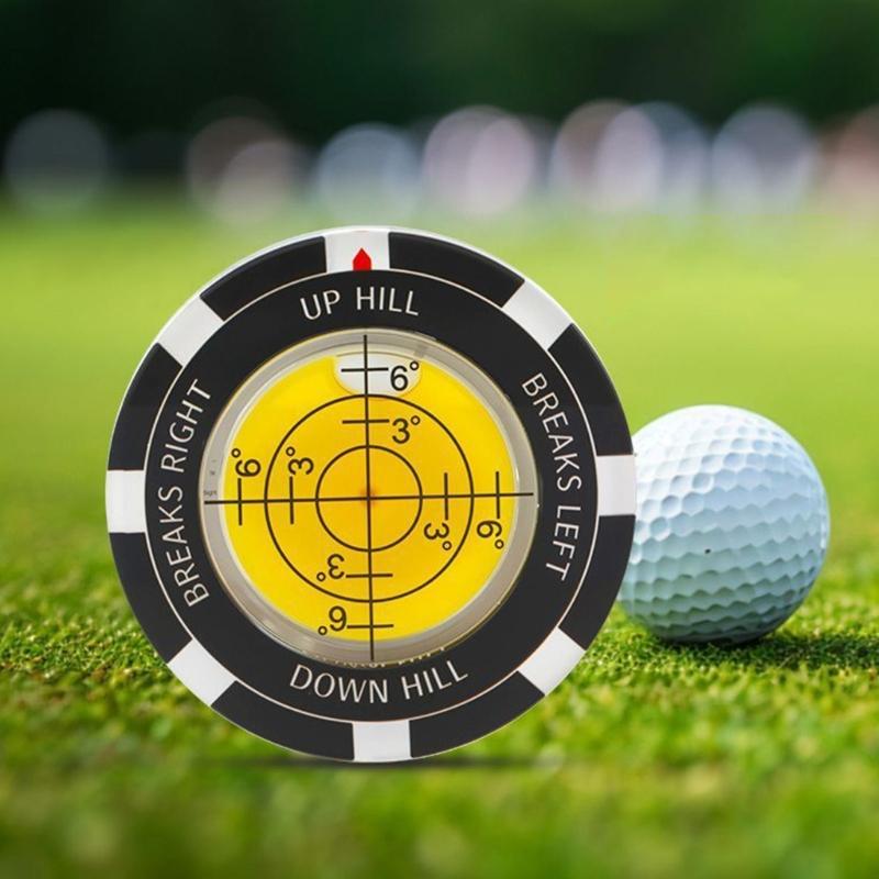 High Precisions Putting Green Golfs Putting Aid Golfs Green Reader Profession Putt Golfs Balls Marker Round Bubble Level