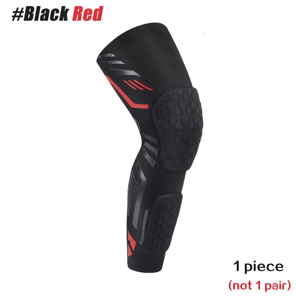 1 Pc Knee Calf Padded Compression Leg Sleeve Sports Protective Gear Shin Brace Support for Football Basketball Volleyball Soccer