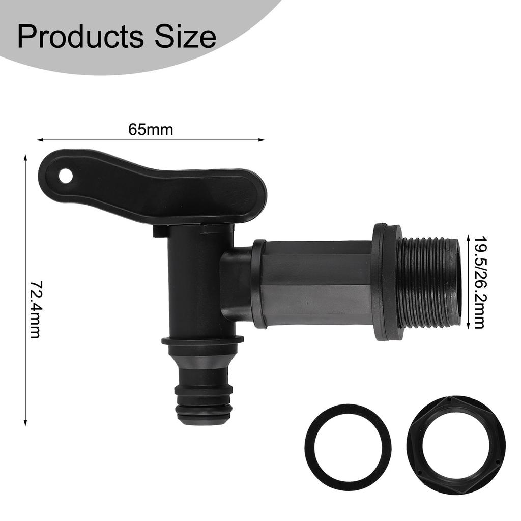 Bucket Faucet Removable Replacement Spare Part Water Butt Tap