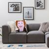 Cilla Black Singer Pillowcase Polyester Linen Velvet Pattern Zip Decor Pillow Case Home Cushion Case
