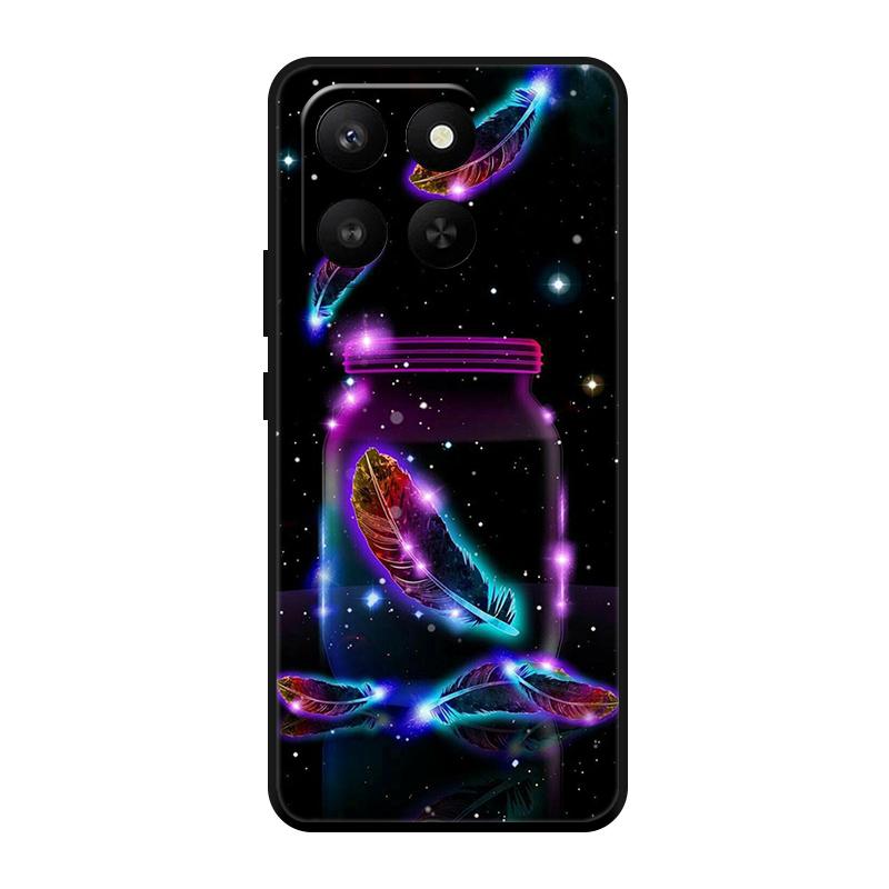 

For Honor X7D HonorX7D Case Slim Soft TPU Black Matte Fashion Lovely Phone Case For Honor 400 Smart 5G Cover Protective Shells Honor X7d