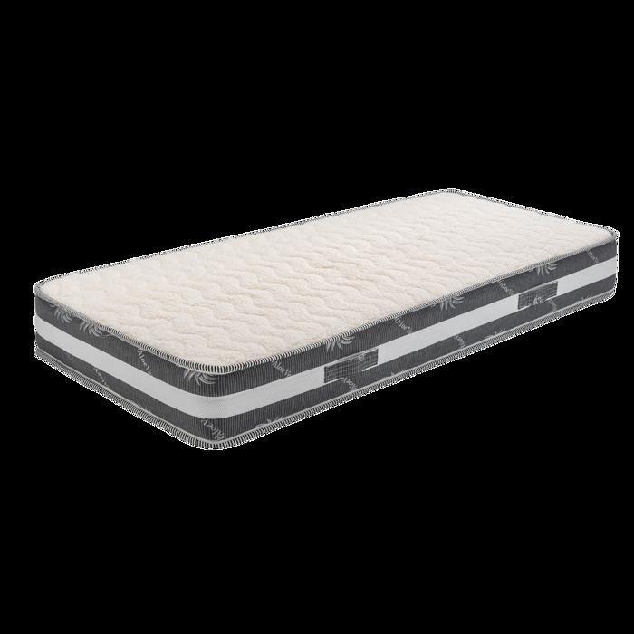 Matelas - 70x190 cm - Ferme - Face Hiver Laine - Ame Poli Lattex Haute Densit