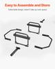 Trap Bar Hex Bar, 50mm Hex Barbell, 240 Kg Capacity Shrug Bars, Weightlifting and Strength Training Equipment, Home Gym for Squats, Deadlifts,