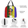 Order Of The Eastern Star Logo Thermal Insulated Lunch Bags Women  Portable Lunch Container for School Multifunction Food Box