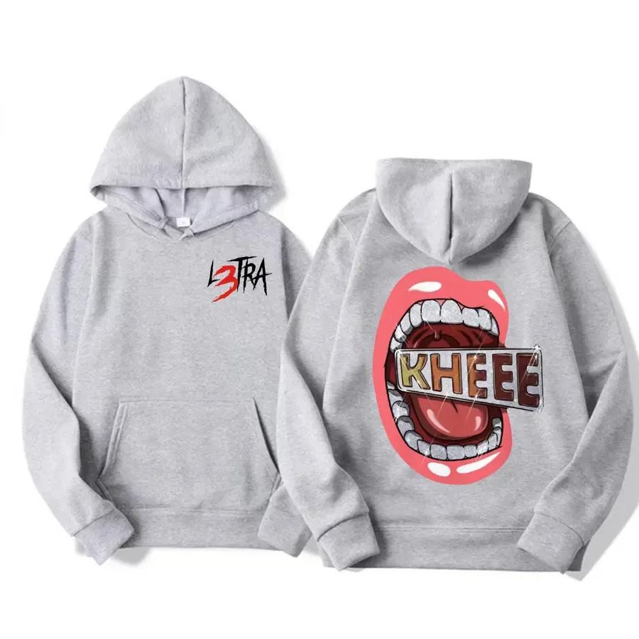 Singer Luar La L Álbum De Música L3TRA Sudaderas Con Capucha Estampadas Hombres Mujeres Alta Calidad Moda Retro Sudadera Con Cap