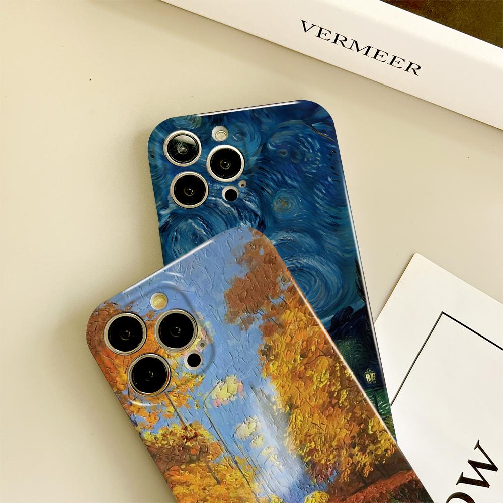 All-inclusive Film Phone Case Cartoon Fashion Design Hard Shell Full Cover Camera Protection Case for iPhone Samsung Xiaomi Poco Redmi Huawei Honor