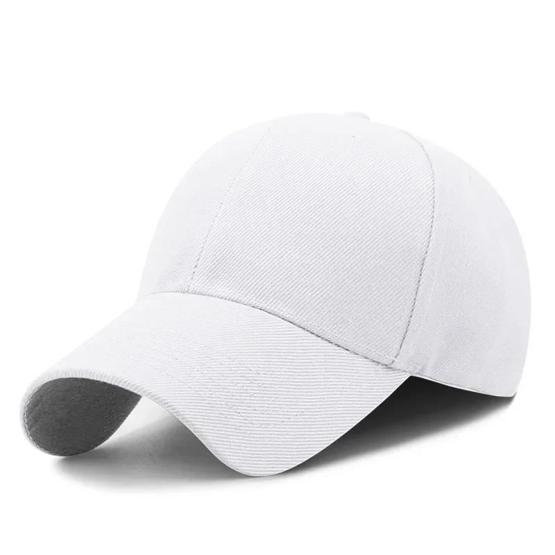 New  Cap Plain Adjustable Snapback Hat High Quality Adult Hip Hop Urban Street Style Baseball Cap Men Women Outdoor Leisure Baseball Hat
