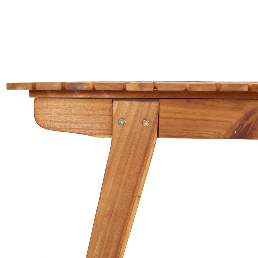 Garden Table 200x90x75 cm Solid Acacia Wood
