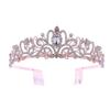 Bridal Crown Hair Accessories Wedding Crown Tiara Fairy Princess Hair Crown Simple Rhinestone Headband