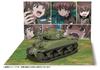 PLATZ Girls Panzer M4A1 Sherman 76mm Gun Mounted Type Sanders University High School Alisa Is Doing Her Best Even In Scale Scale Plastic Model & 1/72