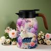 Guochao Large Capacity Insulated Teapot with Tea-Water Separator for Home