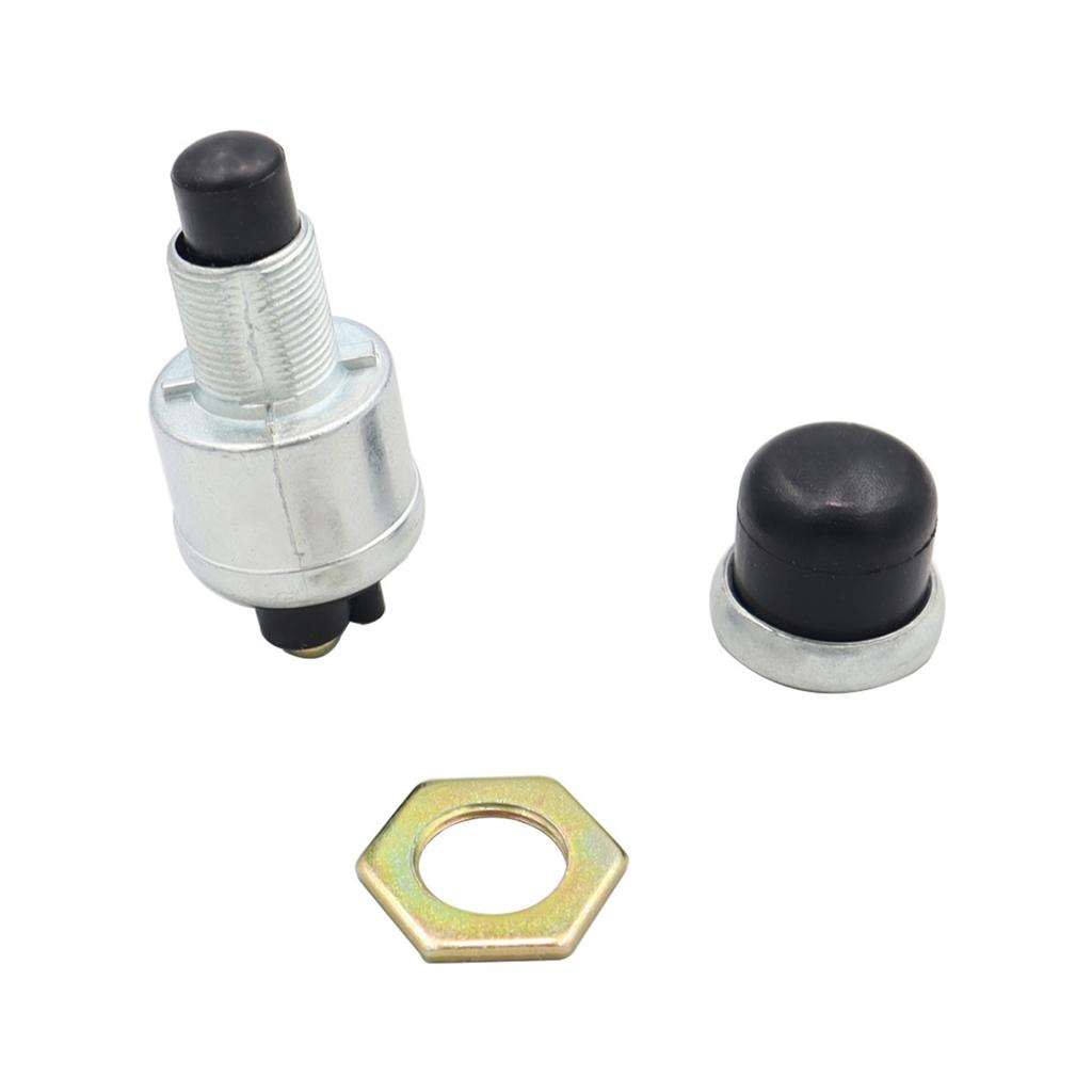 Instantly Engine Start Push Button Switches Modern Automotive Design Aluminum Rubber Construction Universal