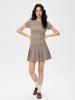 Women's Spicy Girl Cropped Slim-Fit T-Shirt with Short Sleeves & Round Neck